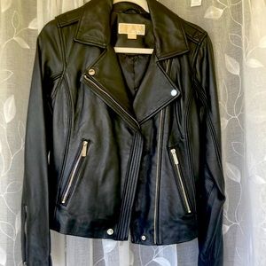 Michael Kors Leather Jacket - Size Small - Never Worn